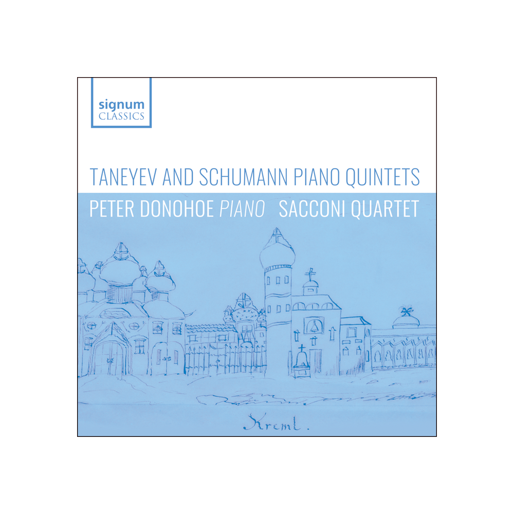 TANEYEV - Sacconi Quartet - Quintette avec piano op.30..