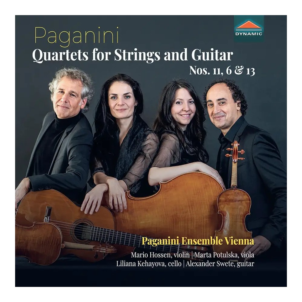 PAGANINI - Paganini Ensemb - Quatuor pour guitare et cordes n°11 en si m..