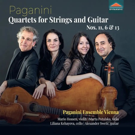 PAGANINI - Paganini Ensemb - Quatuor pour guitare et cordes n°11 en si m..