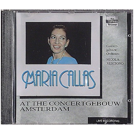 Maria Callas at the Concertgebouw Amsterdam Récital Amsterdam 1959