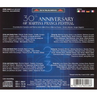 30th Anniversary of Martina Franca Festival