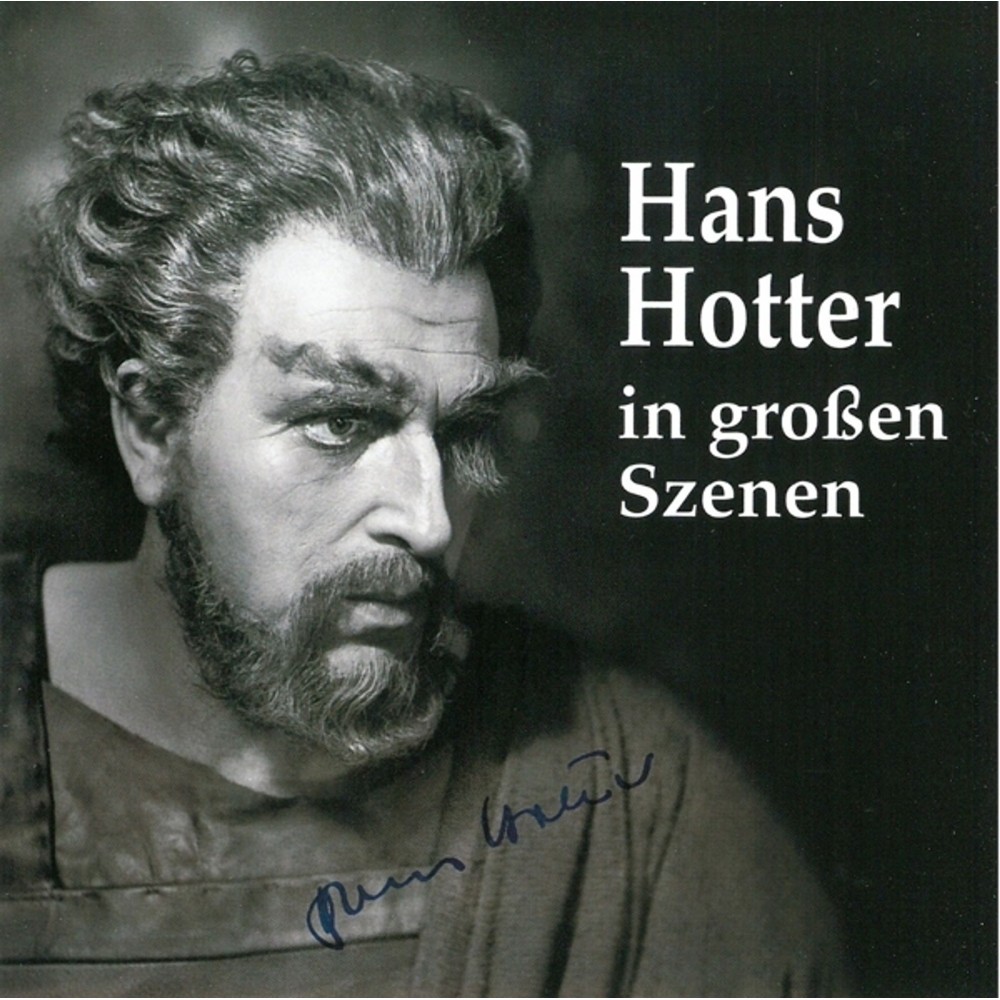 Hans Hotter in grossen Szenen