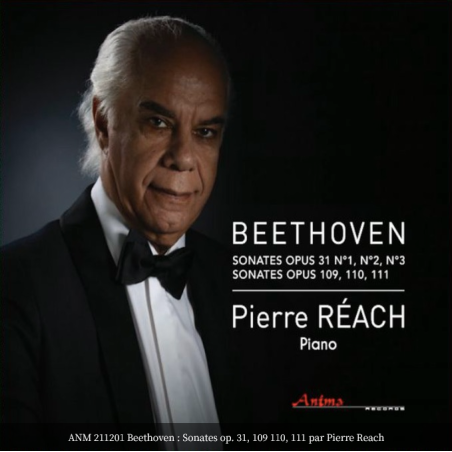 BEETHOVEN - Réach - Sonate pour piano n°16 op.31 n°1..