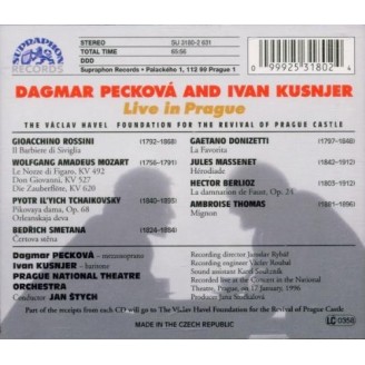 Peckova (live in Prague) live in Prague..