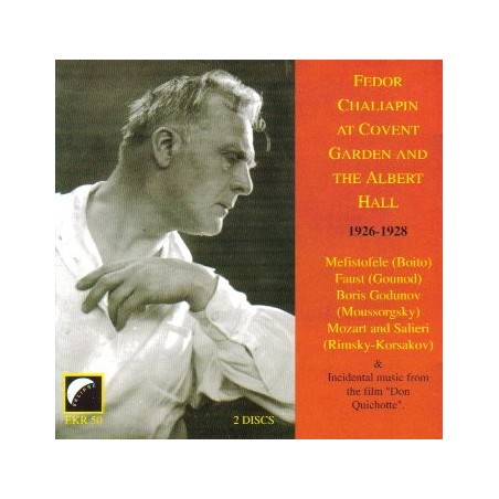 live at Covent Garden and The Albert Hall..