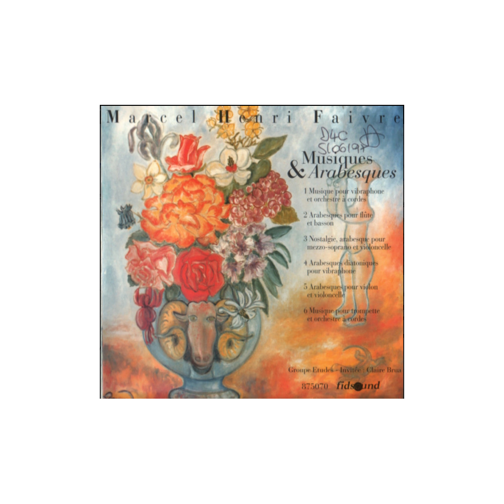 FAIVRE - Dedieu - Musique pour vibraphone et orchestre à cordes..