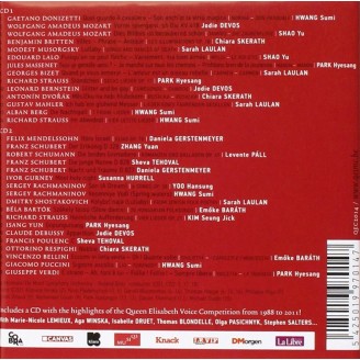 Queen Elisabeth Competition of Belgium 2014 Voice 2014 + 1 CD 1988-2011..