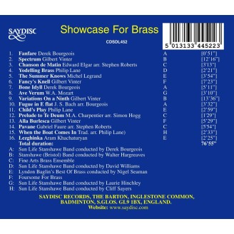 Showcase for Brass