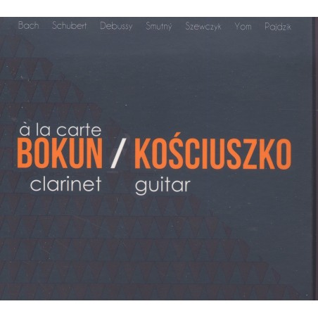 à la carte clarinette et guitare