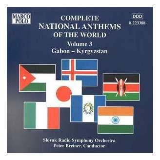 Intégrale des hymnes nationnaux / vol.3 (de Gabon à Kygyzstan)