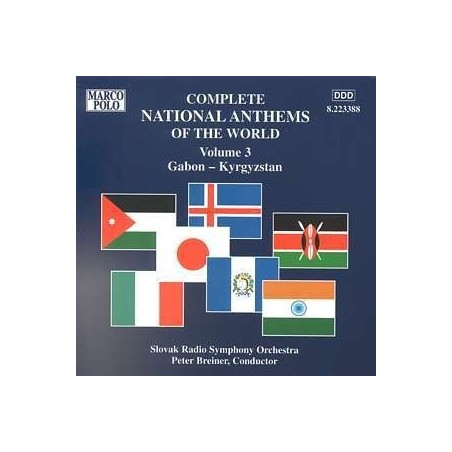 Intégrale des hymnes nationnaux / vol.3 (de Gabon à Kygyzstan)