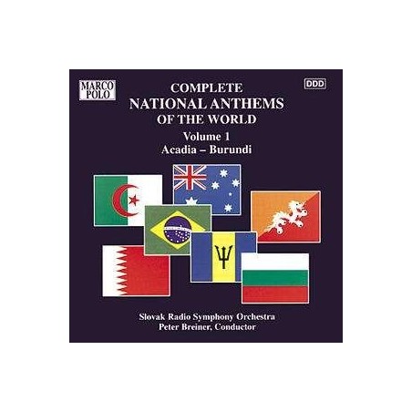 Intégrale des hymnes nationnaux / vol.1 (de Acadia à Burundi)