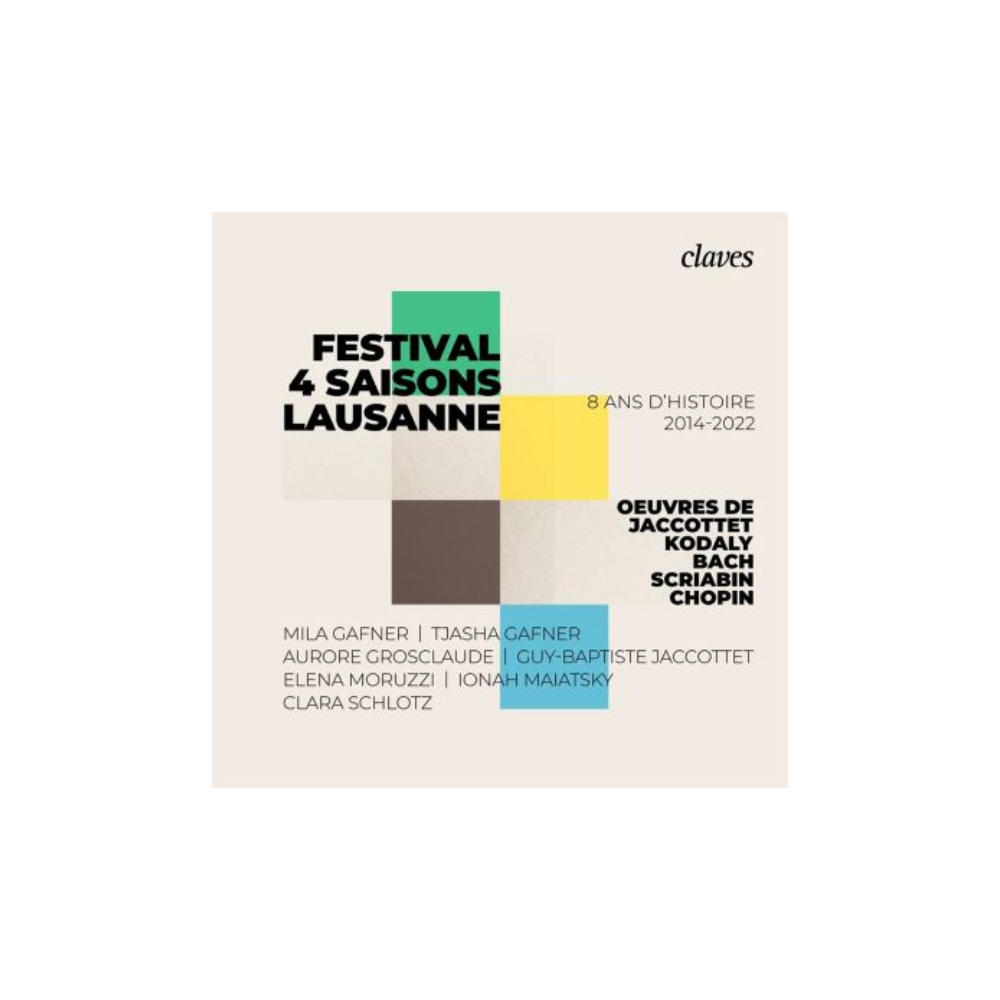 Festival 4 saisons Lausanne 8 ans d'histoire 2014-2022
