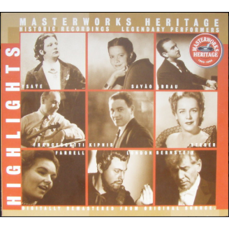 Highlights (Historic recordings - Legendary performers)