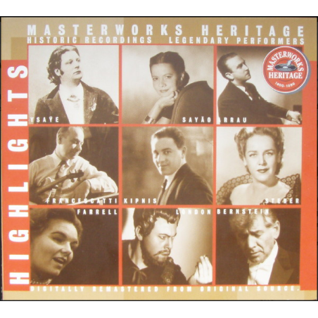 Highlights (Historic recordings - Legendary performers)