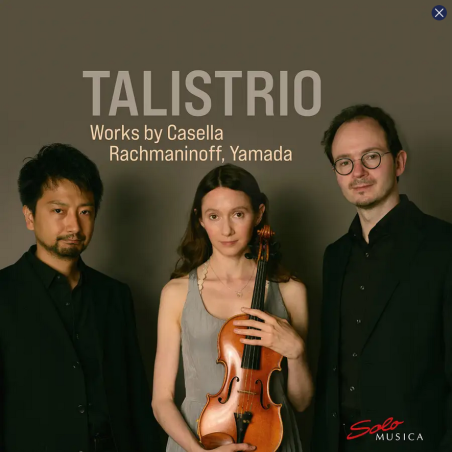 CASELLA - Talistrio - Sicilienne et burlesque, pour trio avec piano