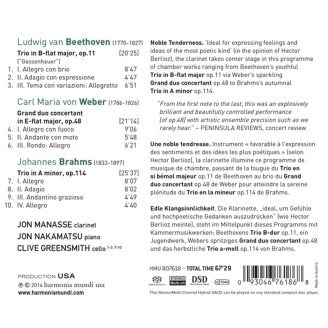 BEETHOVEN - Manasse - Trio avec piano op.11 'Gassenhauer-Trio' : version..