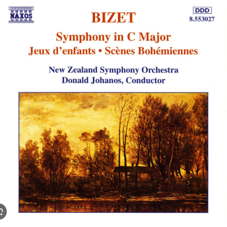 BIZET - Johanos - Symphonie pour orchestre en ut majeur (1855) WD.33