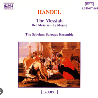 HAENDEL - Scholars Baroqu - Messiah (Le Messie), oratorio HWV.56