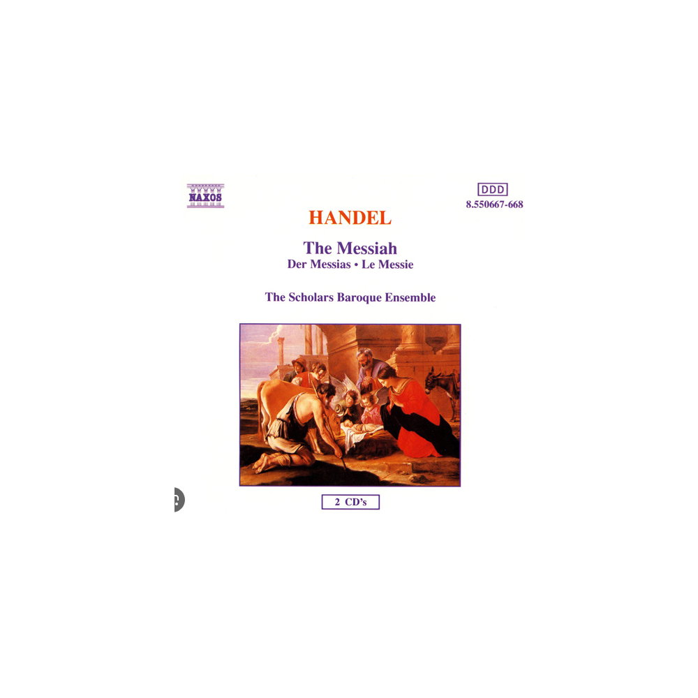 HAENDEL - Scholars Baroqu - Messiah (Le Messie), oratorio HWV.56