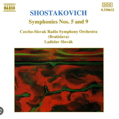 CHOSTAKOVITCH - Slovak - Symphonie n°5 op.47