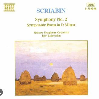 SCRIABINE - Golovchin - Symphonie n°2 op.29