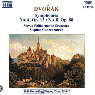 DVORAK - Gunzenhauser - Symphonie n°4 en ré mineur op.13 B.41