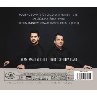 POULENC - Amatuni - Sonate pour violoncelle et piano FP.143..