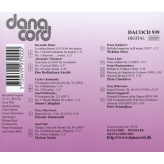 Rarities of Paino Music at Schloss vor Husum from the 2021 Festival..