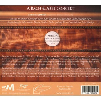 A Bach & Abel Concert pianoforte organisé Merlin 1784..