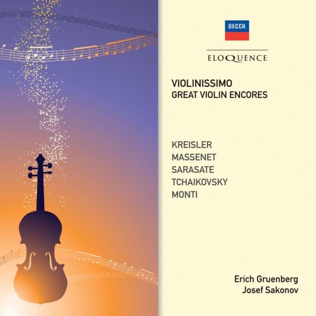 Violinissimo, great violin encores..