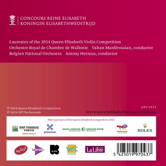 Violin 2024 Queen Elisabeth Competition..