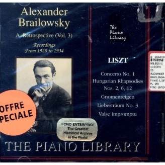 LISZT - Brailowsky - Concerto pour piano et orchestre n°1 en mi bémol ma