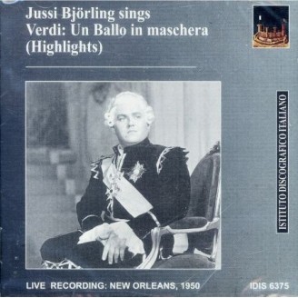 Jussi Björling Sings Verdi (New Orleans, le 20/04/1950)