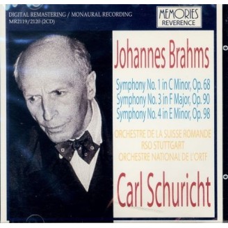 BRAHMS - Schuricht - Symphonie n°1 pour orchestre en do mineur op.68..