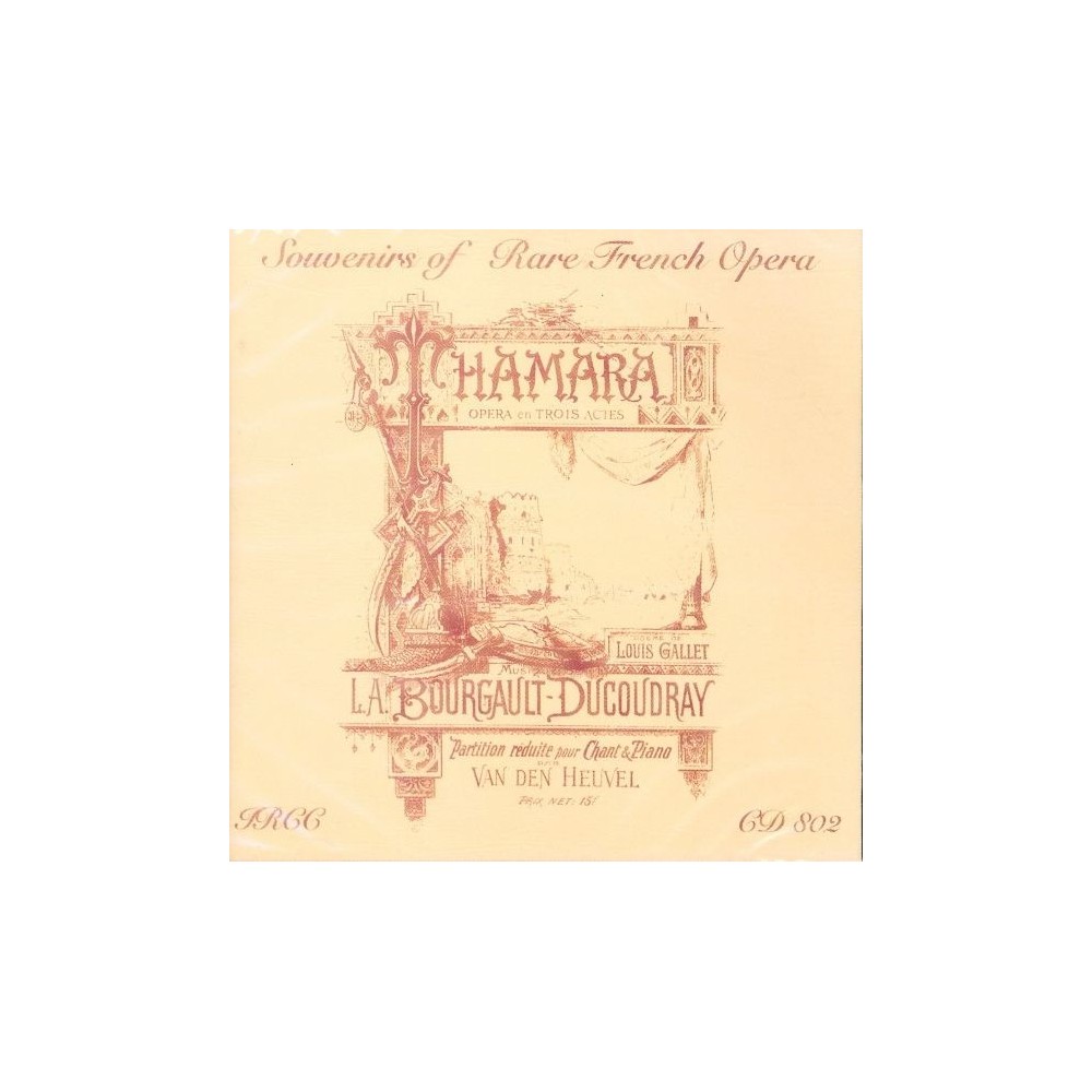 Souvenirs of rare French Opera..