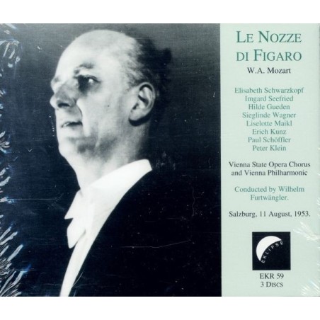 MOZART - Furtwängler - Le nozze di Figaro (Les noces de Figaro), opéra b live Salzburg 11 - 8 - 1953..