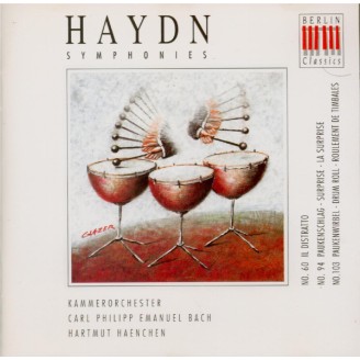 HAYDN - Haenchen - Symphonie n°60 en ré majeur Hob.I:60 'Il distratto' (