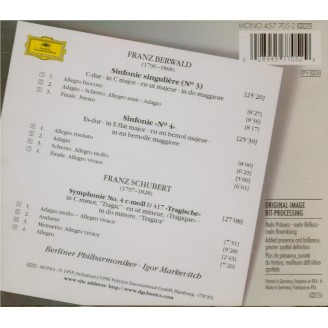 BERWALD - Markevitch - Symphonie n°3 'Singulière'