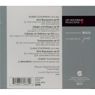 SCHUMANN - Ogrintchouk - Adagio et Allegro op.70 (arrangement pour hautb