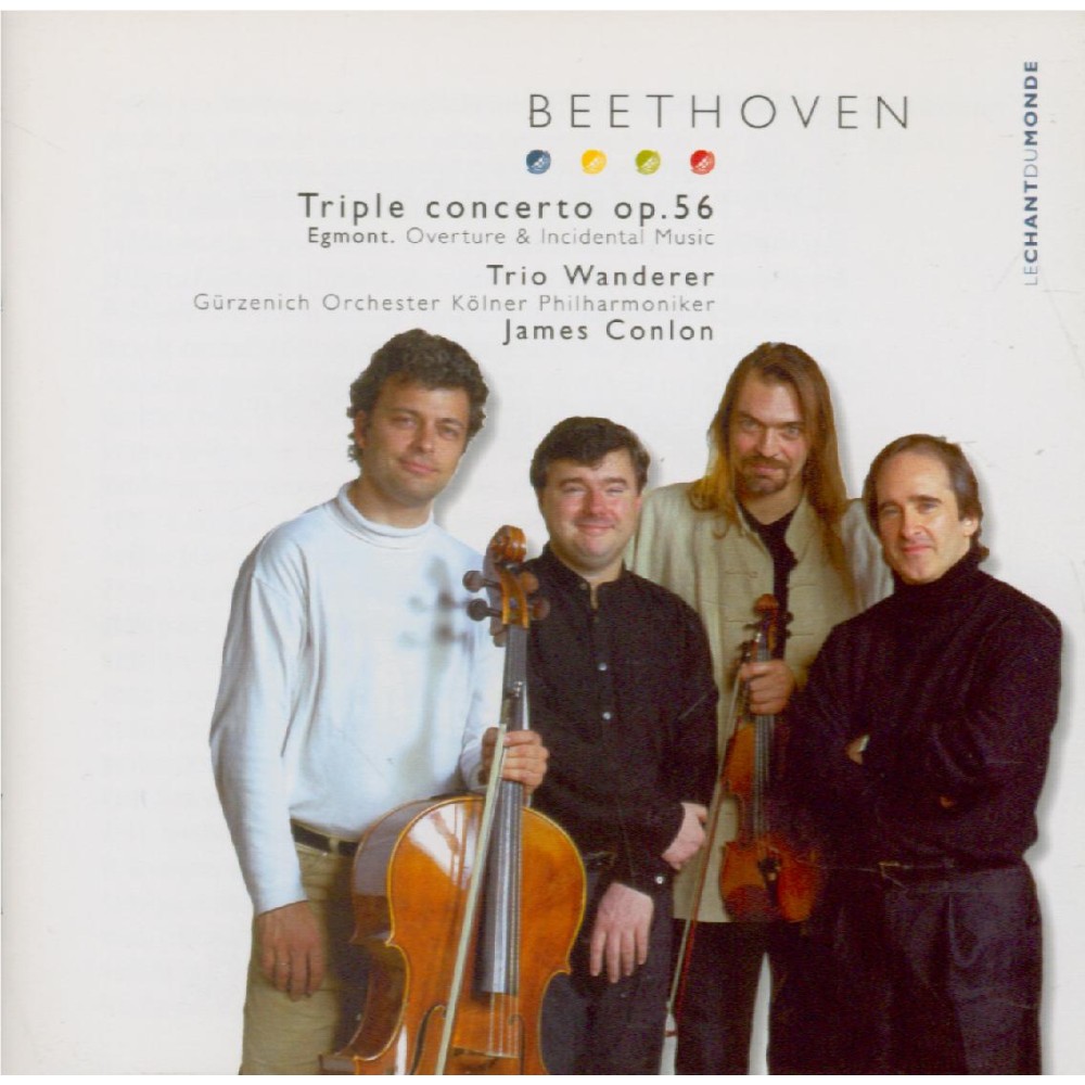BEETHOVEN - Trio Wanderer - Triple concerto pour piano, violon et violon