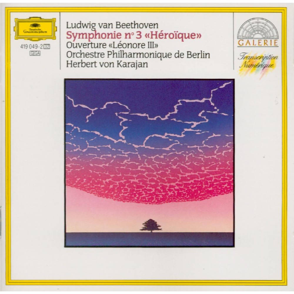 BEETHOVEN - Karajan - Symphonie n°3 op.55 'Héroïque'