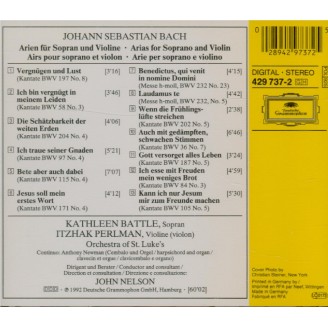 BACH - Battle - Airs de cantates