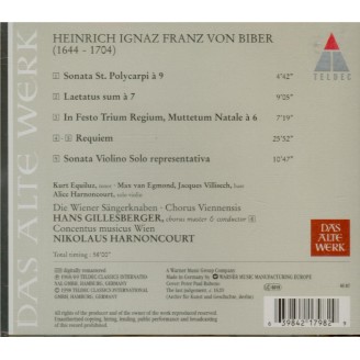 BIBER - Harnoncourt - Requiem