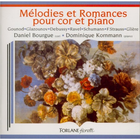 Mélodies et romances pour cor et piano (Gounod, Glazounov, Ravel...)