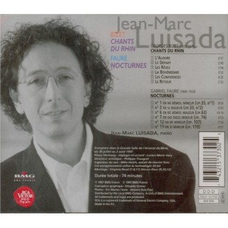 BIZET - Luisada - Les chants du Rhin, six romances sans paroles pour pia