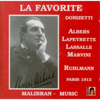 DONIZETTI - Ruhlmann - Favorite (La) : extraits de la version française