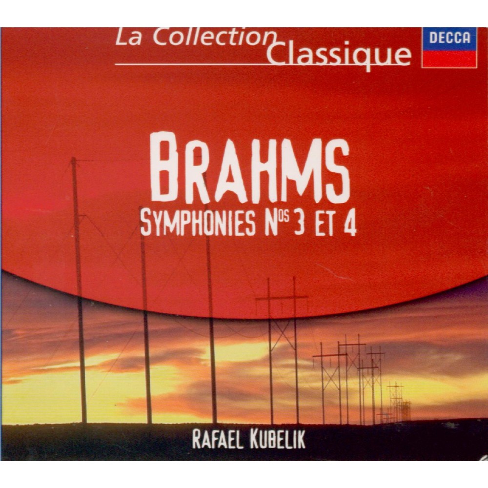 BRAHMS - Kubelik - Symphonie n°3 pour orchestre en fa majeur op.90