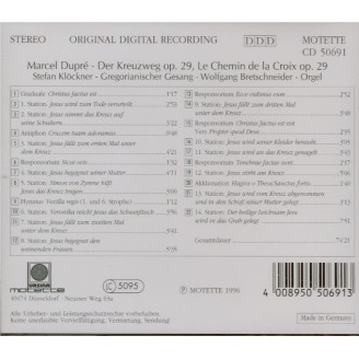 DUPRE - Klöckner - Le chemin de croix op.29
