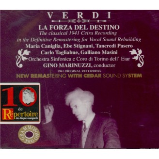 VERDI - Marinuzzi - La forza del destino, opéra en quatre actes (version
